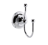 Modern Splash  Chrome Double Robe Hook