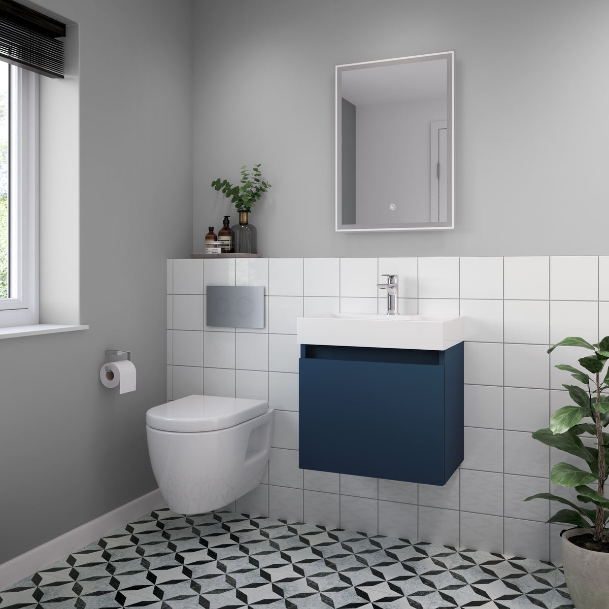 Lyra 500 x 700mm LED Mirror