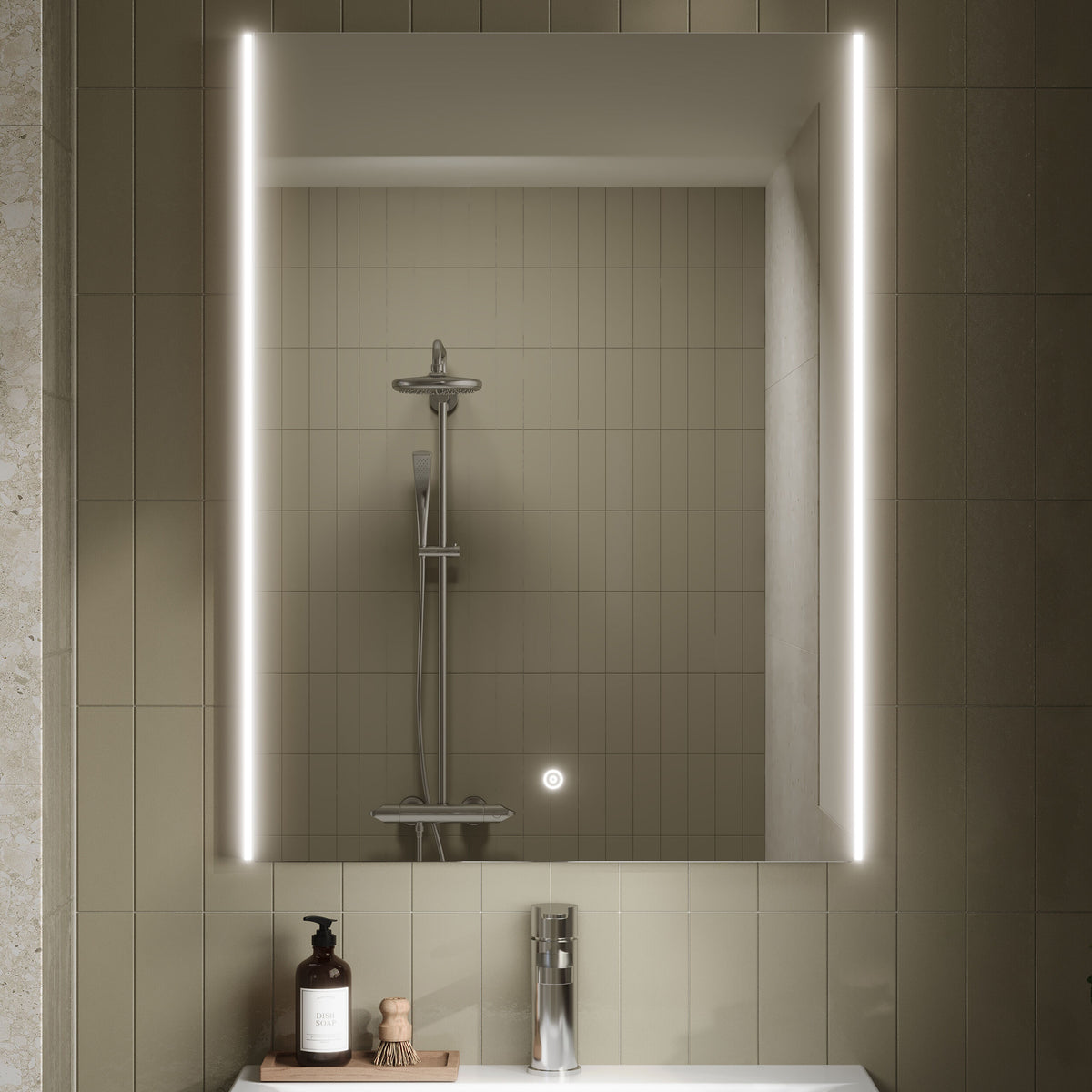 Cepheus 600 x 800mm Ambient Touch Sensor Mirror