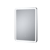 Modern Splash500 x 700mm Silver Framed Mirror