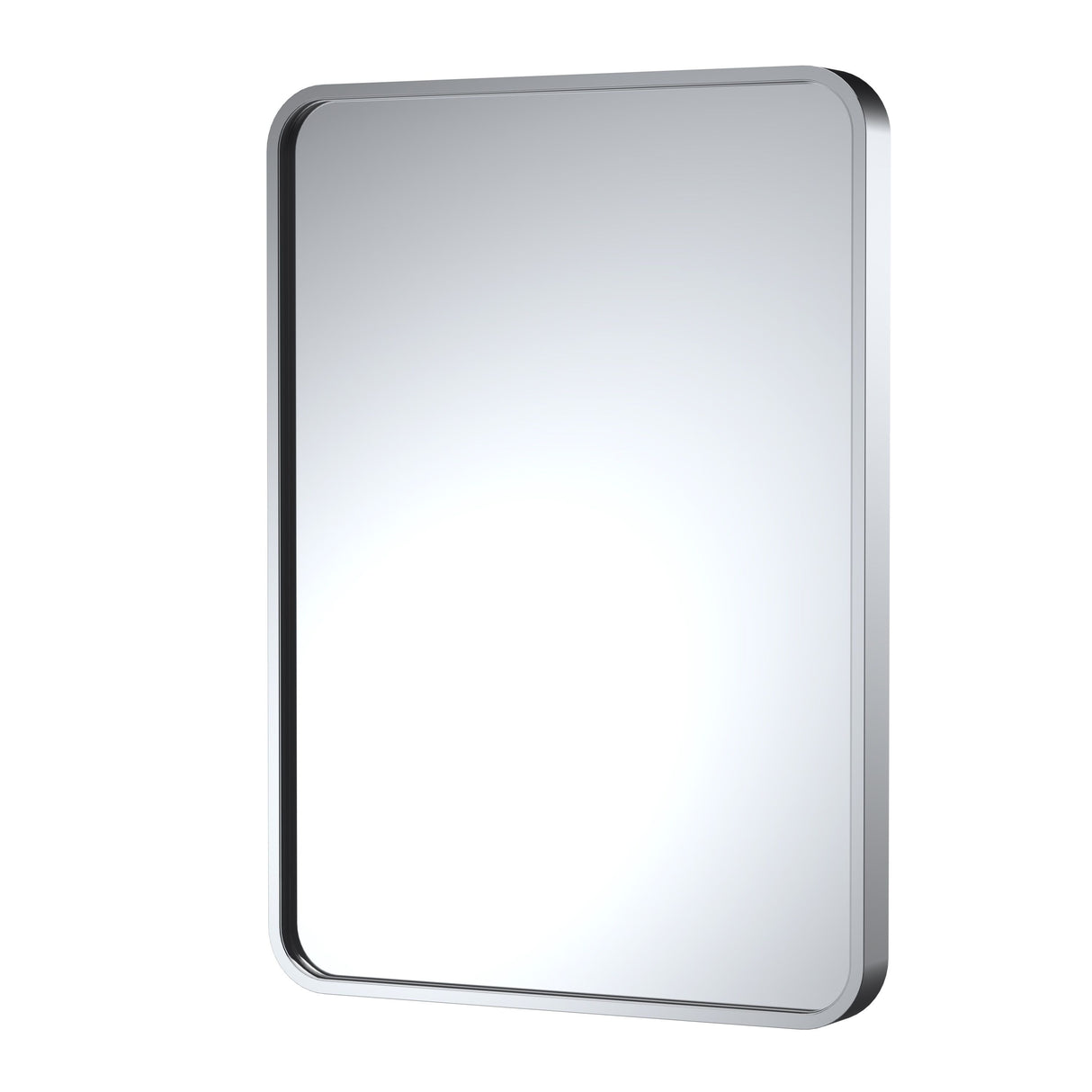 Modern Splash choice 500 x 700mm Polished Chrome Frame Recessed Mirror