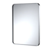 Modern Splash choice 500 x 700mm Polished Chrome Frame Recessed Mirror