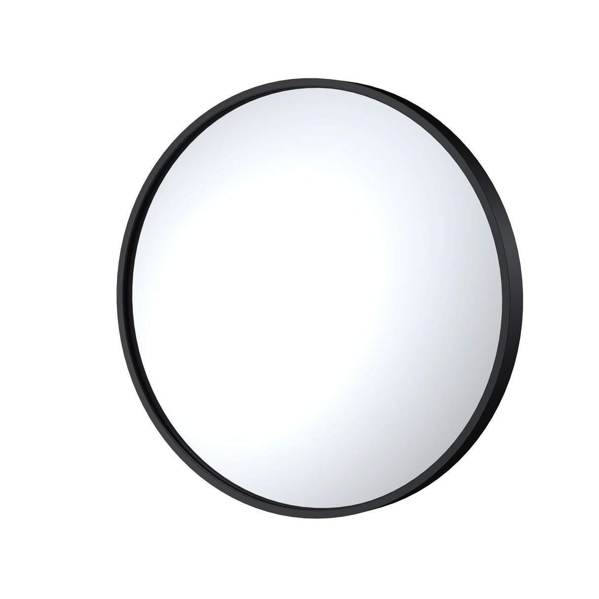 Modern Splash choice 600 x 600mm Black Frame Recessed Mirror