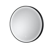 Mensa 600 x 600mm Black Inset Frame LED Mirror