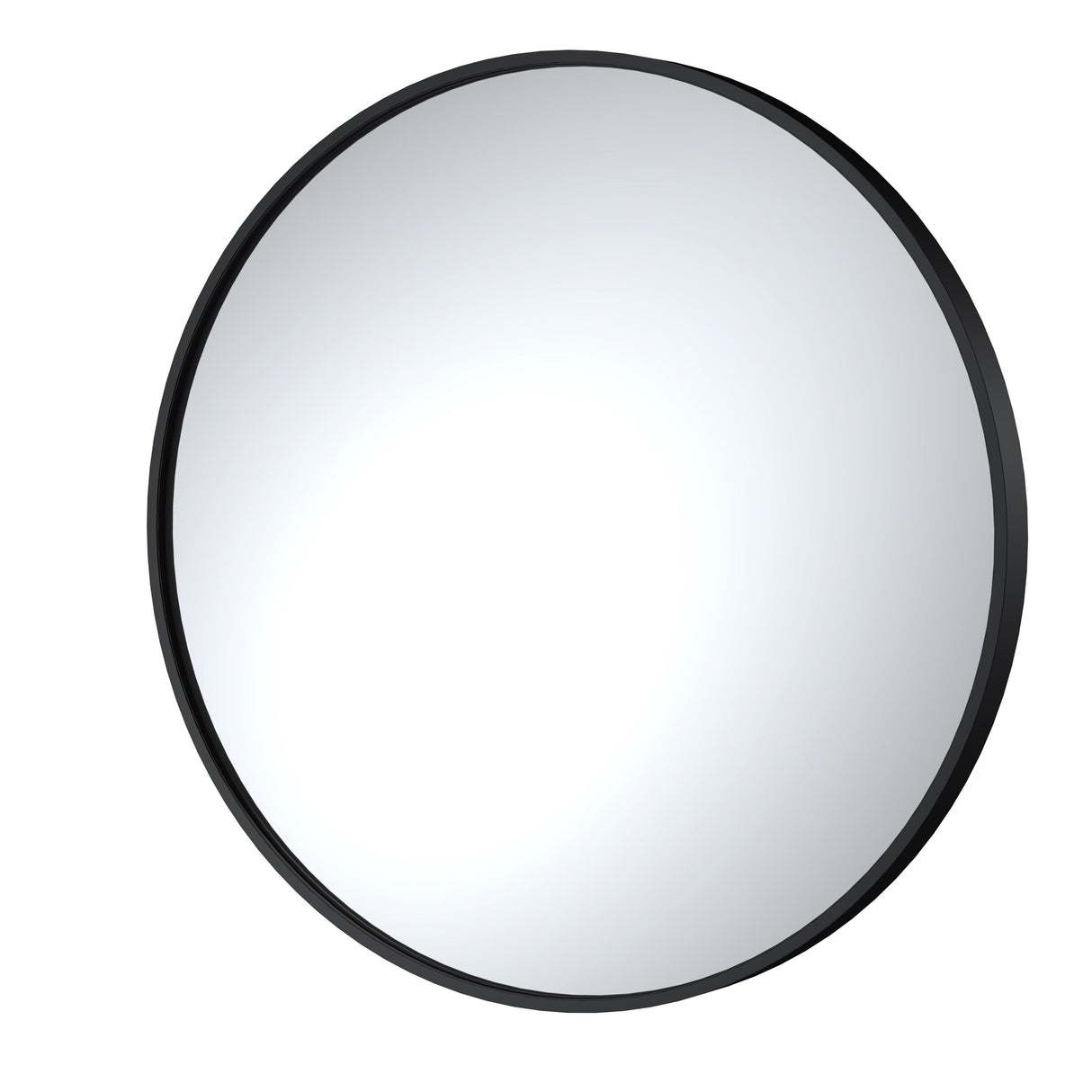 Modern Splash choice 800 x 800mm Black Frame Recessed Mirror