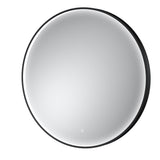 Mensa 800 x 800mm Black Inset Frame LED Mirror
