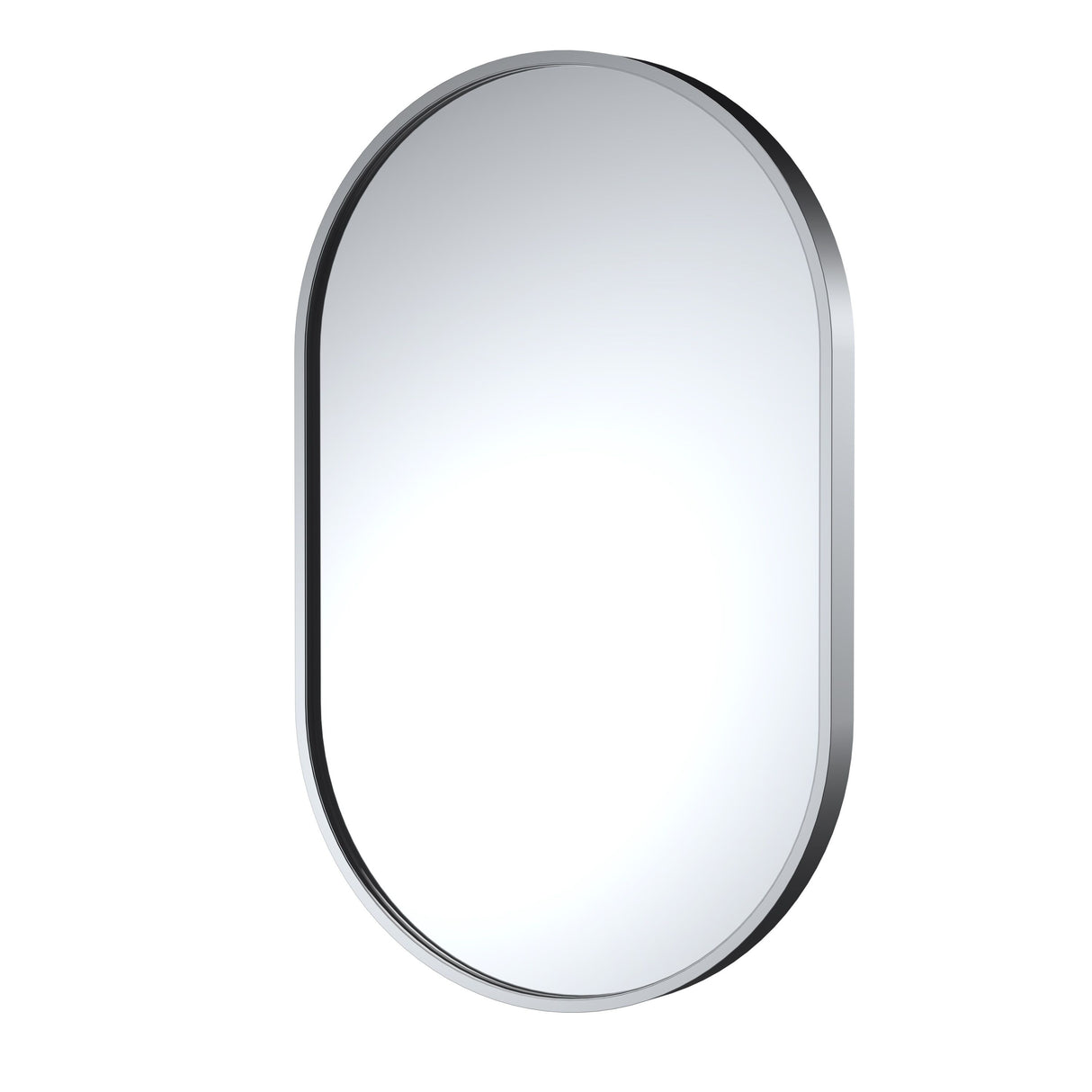 Modern Splash choice 500 x 800mm Polished Chrome Frame Recessed Mirror