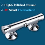 Modern Splash square silver shower set-H-09A