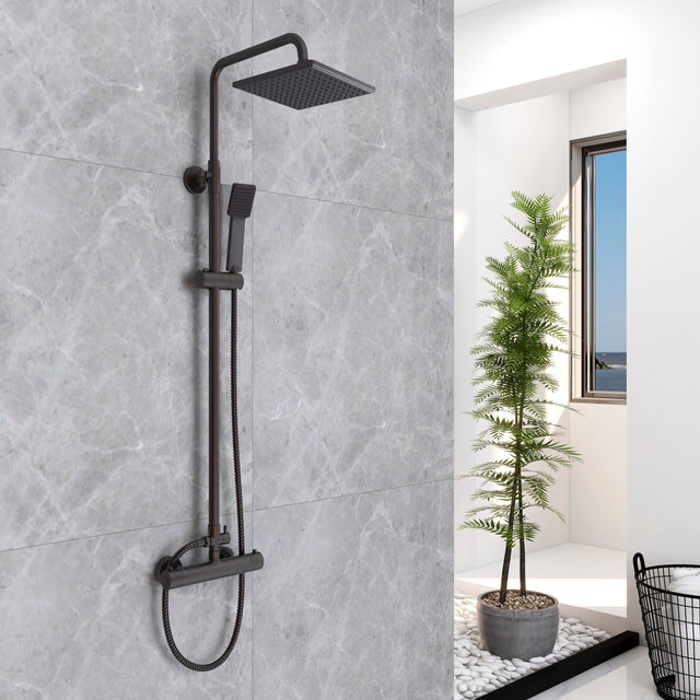 Modern Splash Thermostatic Shower