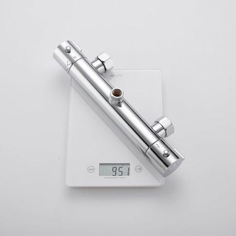 Modern Splash Chrome Thermostatic Shower Mixer-H-210F