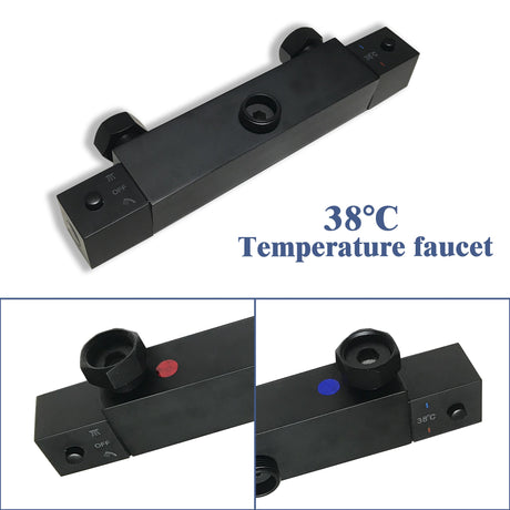 Modern Splash Chrome Thermostatic Shower Mixer-H-27H