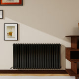 Modern Splash Vertical Round Tube Cast Iron Radiator 600x1284mm Double