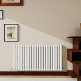 Modern Splash Vertical Round Tube Cast Iron Radiator 600x1284mm Double