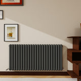 Modern Splash Vertical Round Tube Cast Iron Radiator 600x1404mm Double