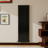 Modern Splash Vertical Round Tube Cast Iron Radiator 1600x504mm Double