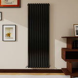 Modern Splash Vertical Round Tube Cast Iron Radiator 1800x624mm Double