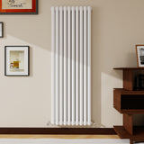 Modern Splash Vertical Round Tube Cast Iron Radiator 1800x624mm Double