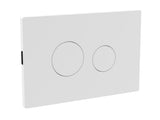 Modern Splash  Toilet Round White Dual Flush Push Button