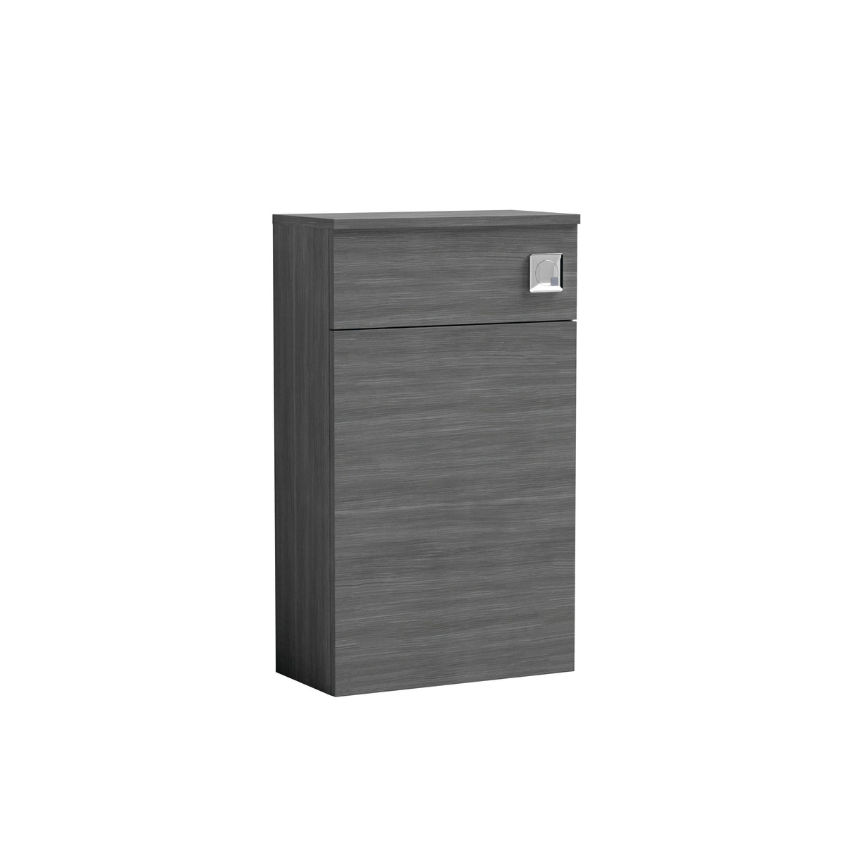 Modern Splash 500mm Anthracite Woodgrain Floor Standing WC Unit