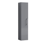 Modern Splash 300mm Satin Grey Wall Hung Tall Cabinet