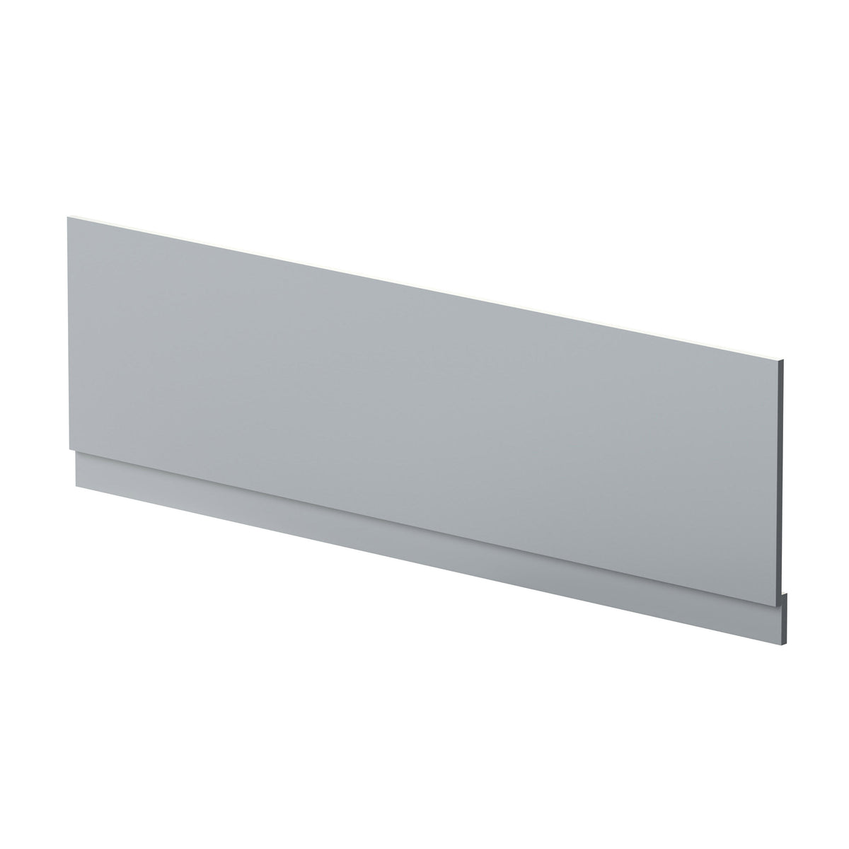 Modern Splash 1800mm Satin Grey MDF Matt Front Bath Panel