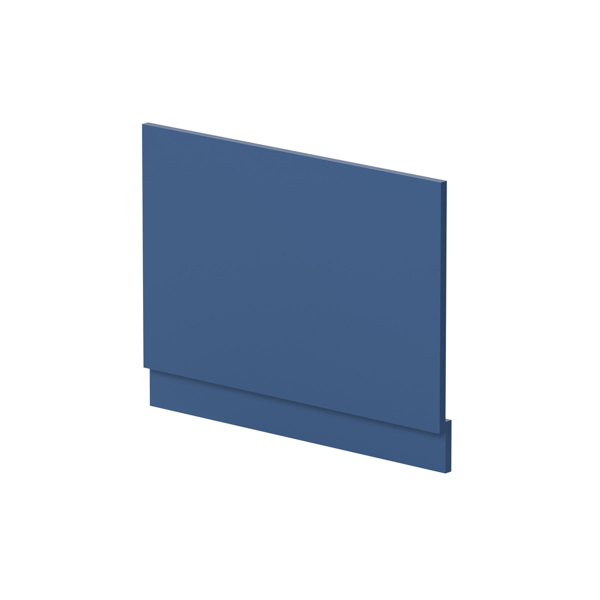 Modern Splash 750mm Satin Blue MDF Matt End Bath Panel