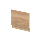 700mm Autumn Oak MFC Woodgrain End Bath Panel With Plinth