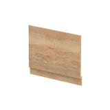 750mm Autumn Oak MFC Woodgrain End Bath Panel With Plinth