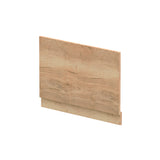Modern Splash  800mm Autumn Oak MFC Woodgrain End Bath Panel With Plinth