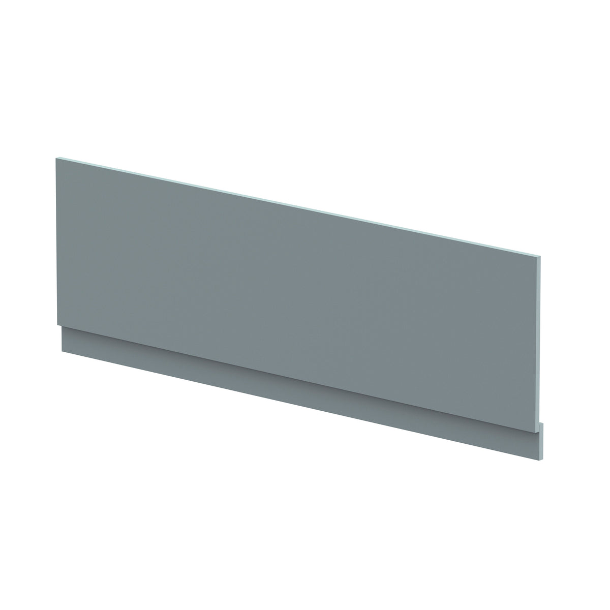 1700mm Coastal Grey MFC Matt Front Bath Panel With Plinth