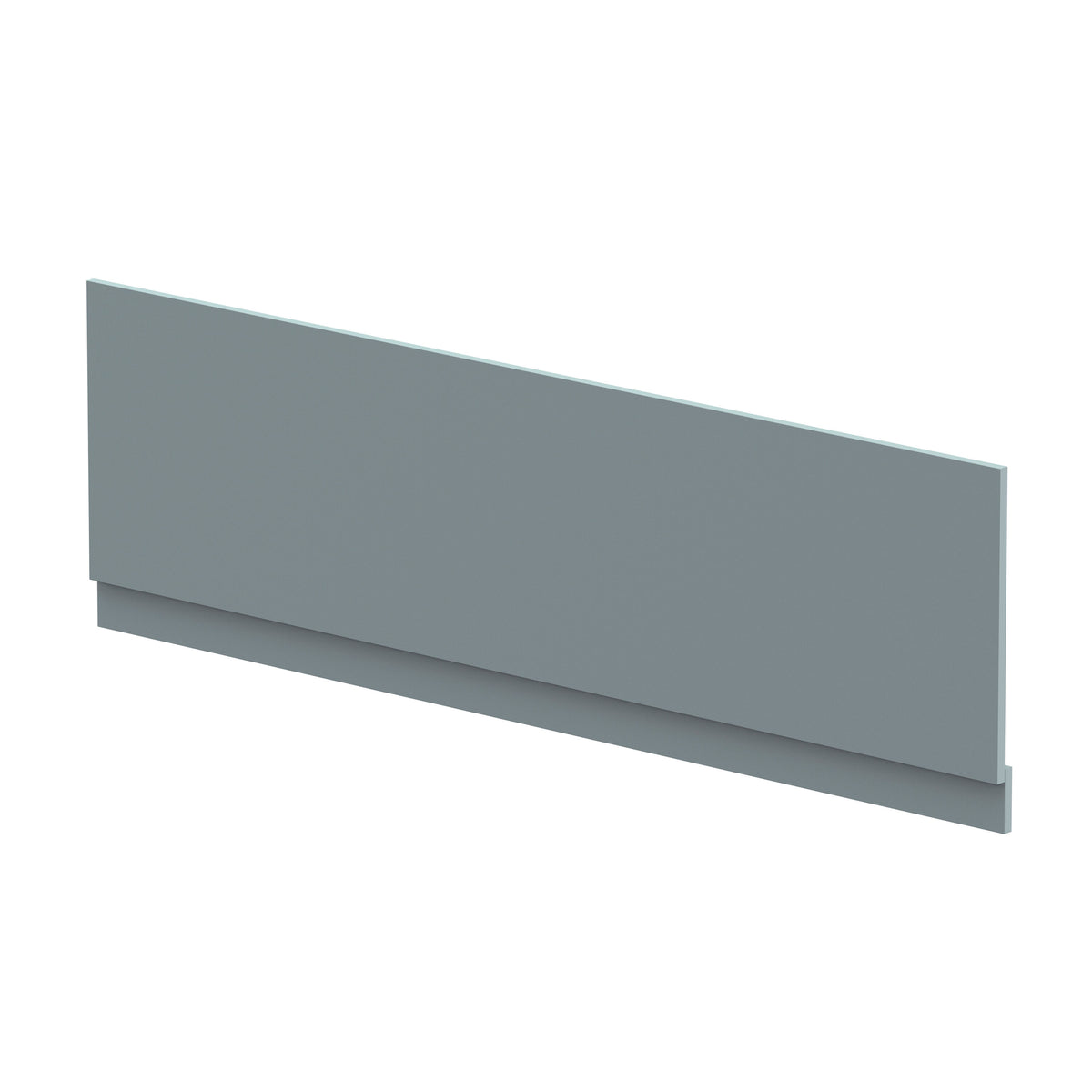 1800mm Coastal Grey MFC Matt Front Bath Panel With Plinth