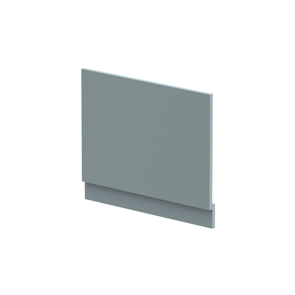 700mm Coastal Grey MFC Matt End Bath Panel With Plinth