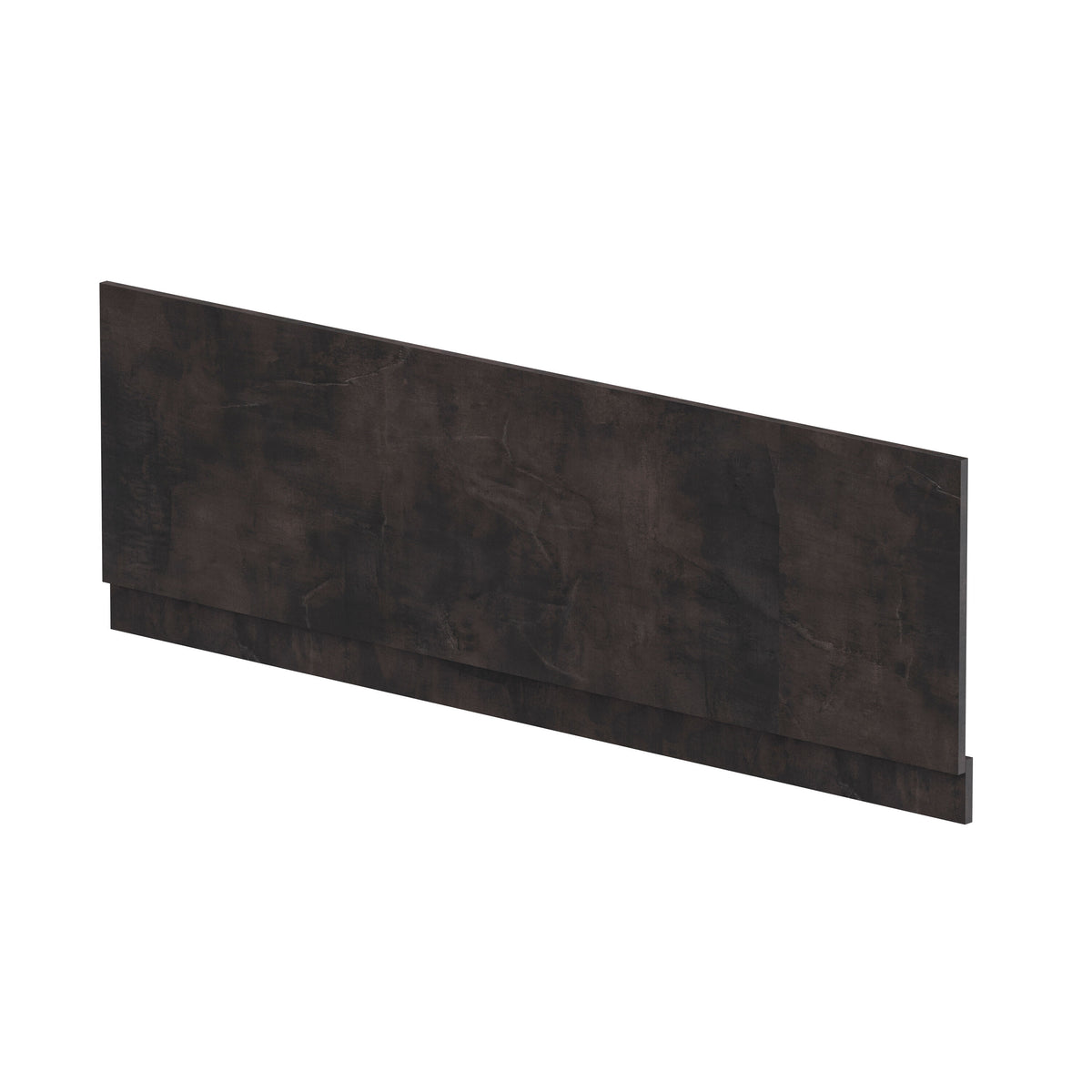 Modern Splash 1700mm Metallic Slate MFC Shower Bath Panel With Plinth