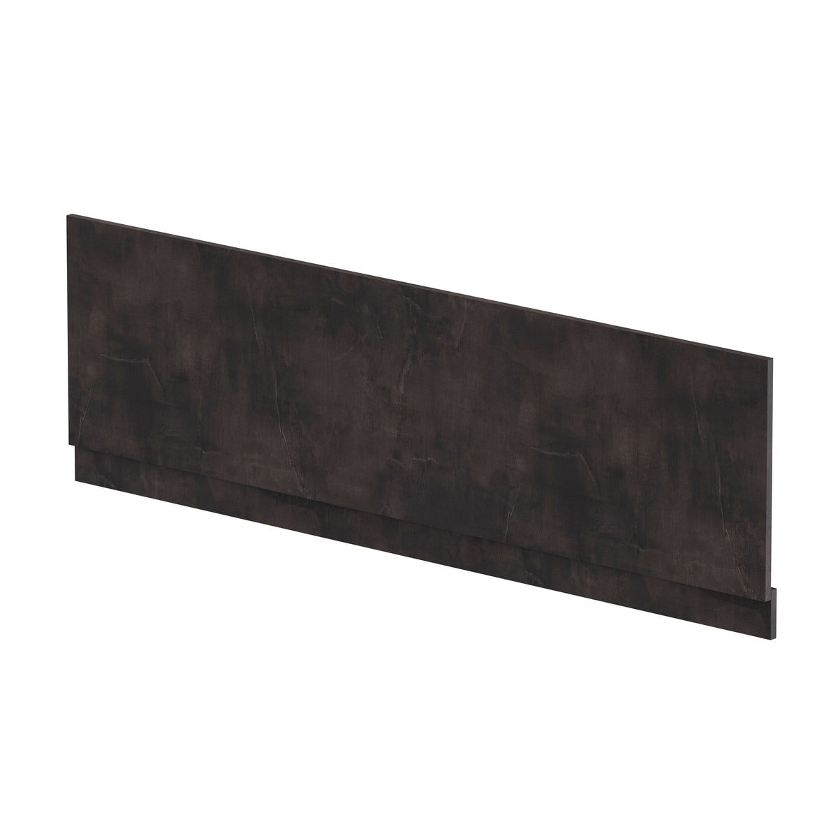 Modern Splash 1800mm Metallic Slate MFC Shower Bath Panel With Plinth