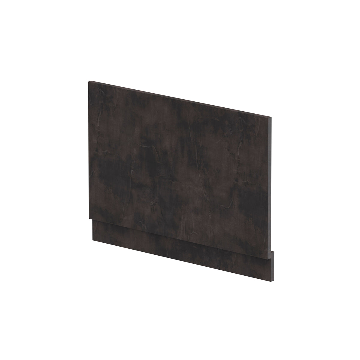 Modern Splash 800mm Metallic Slate MFC Shower Bath Panel With Plinth