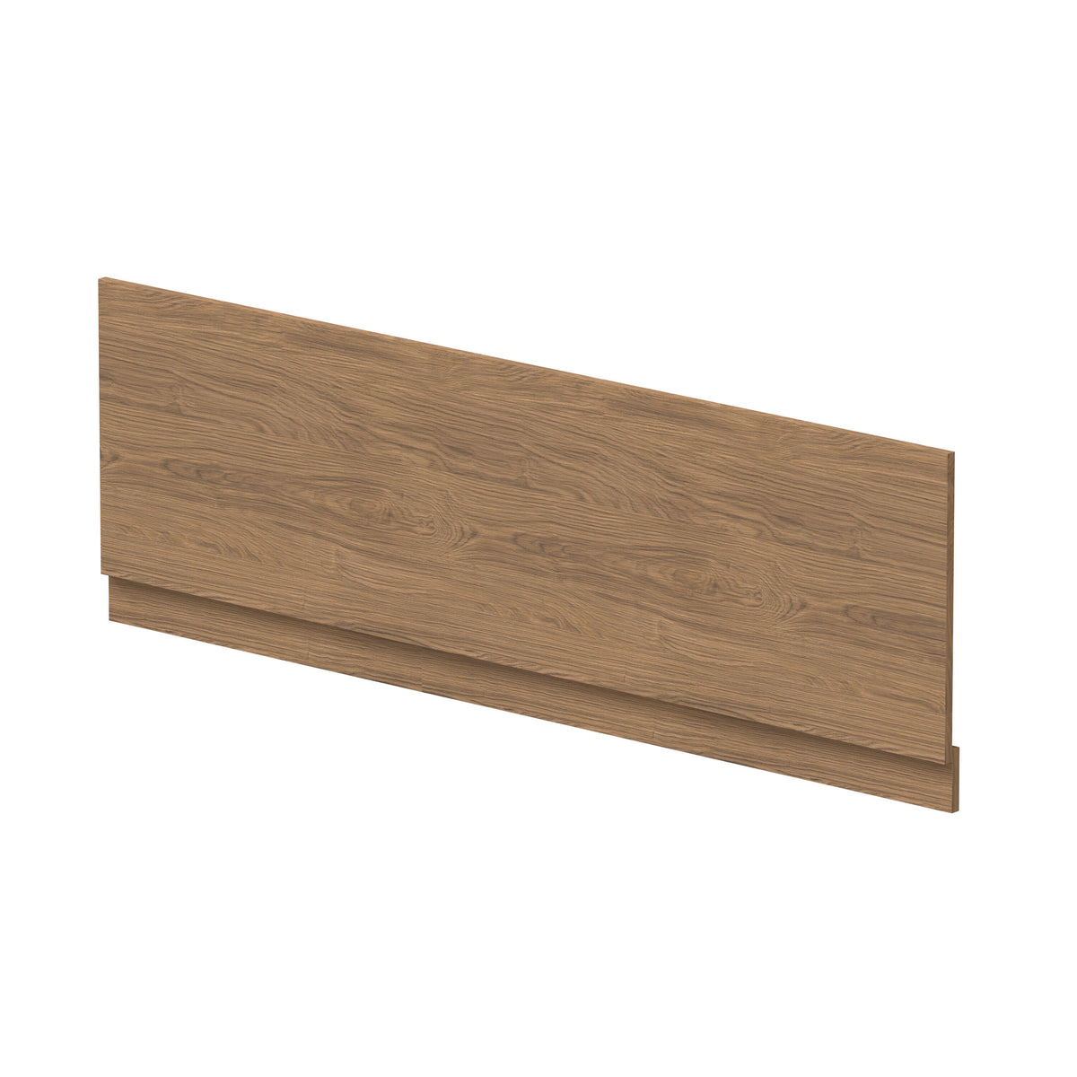 1700mm Antique Oak MFC Woodgrain Front Bath Panel