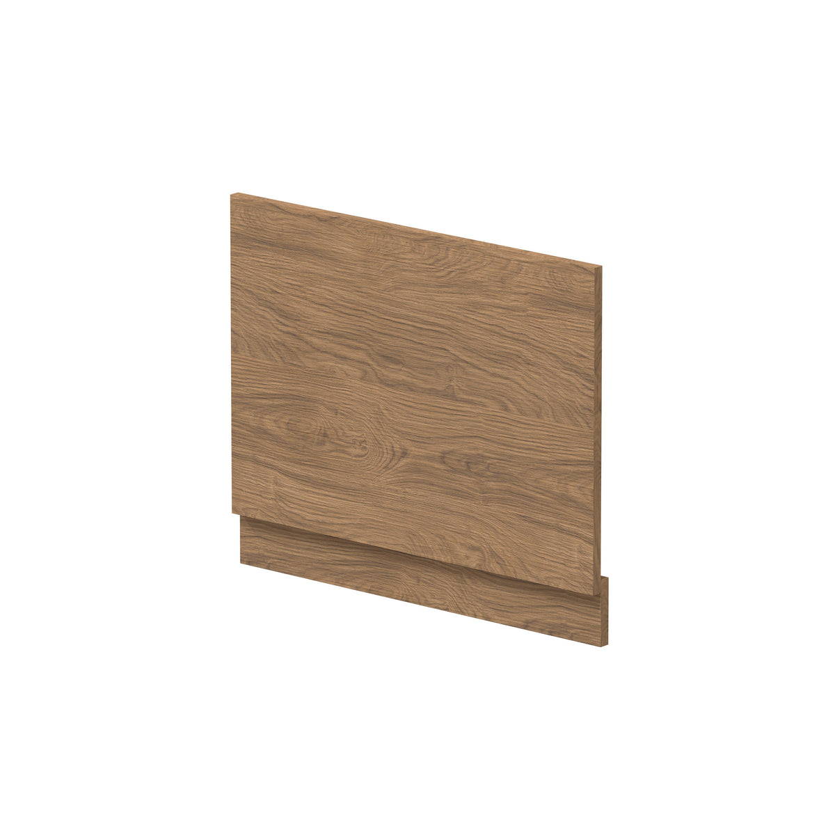 700mm Antique Oak MFC Woodgrain End Bath Panel