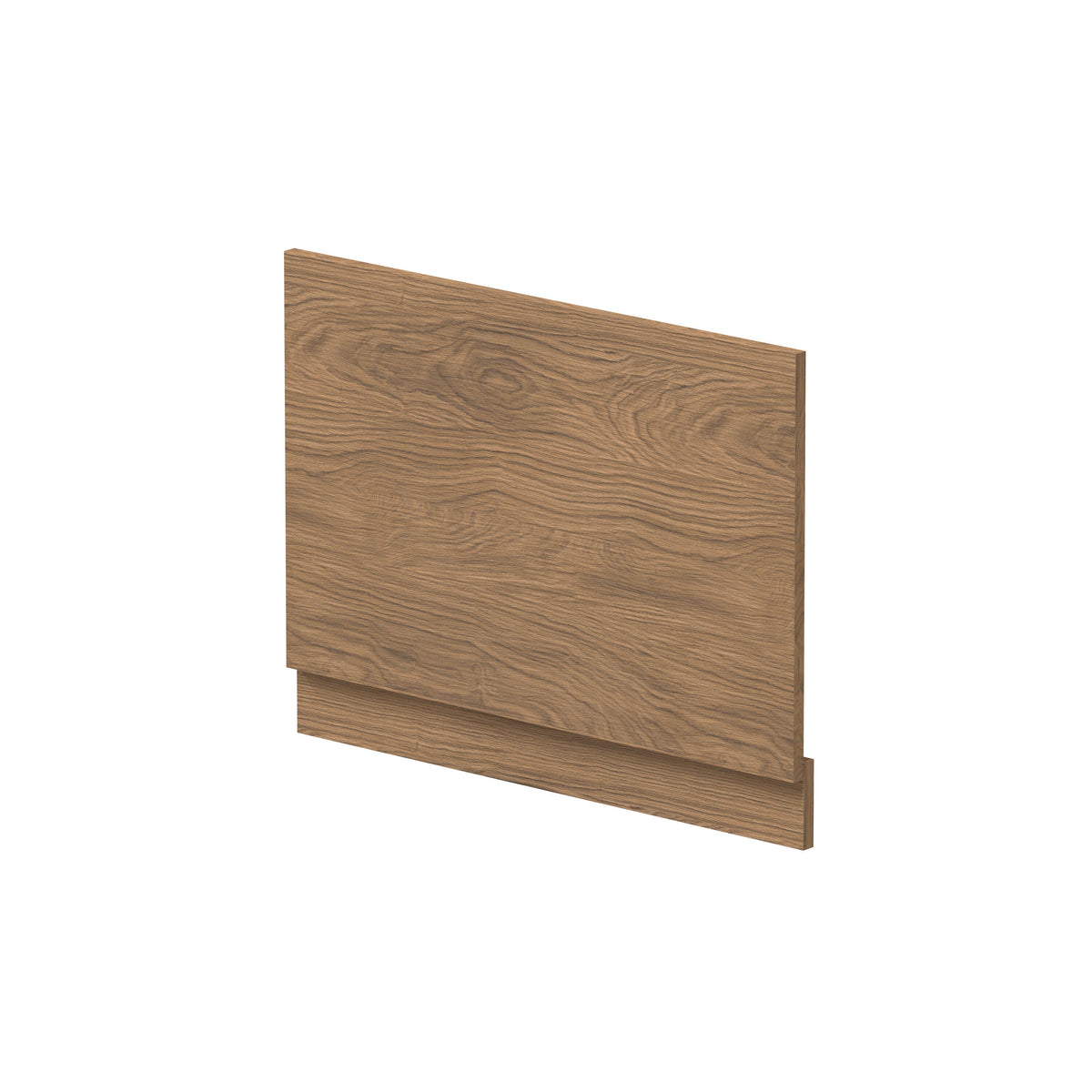 750mm Antique Oak MFC Woodgrain End Bath Panel