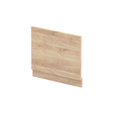 700mm Bleached Oak MFC Woodgrain End Bath Panel