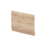 800mm Bleached Oak MFC Woodgrain End Bath Panel