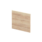 680 x 18mm Square Bleached Oak MFC Woodgrain Shower Bath End Panel