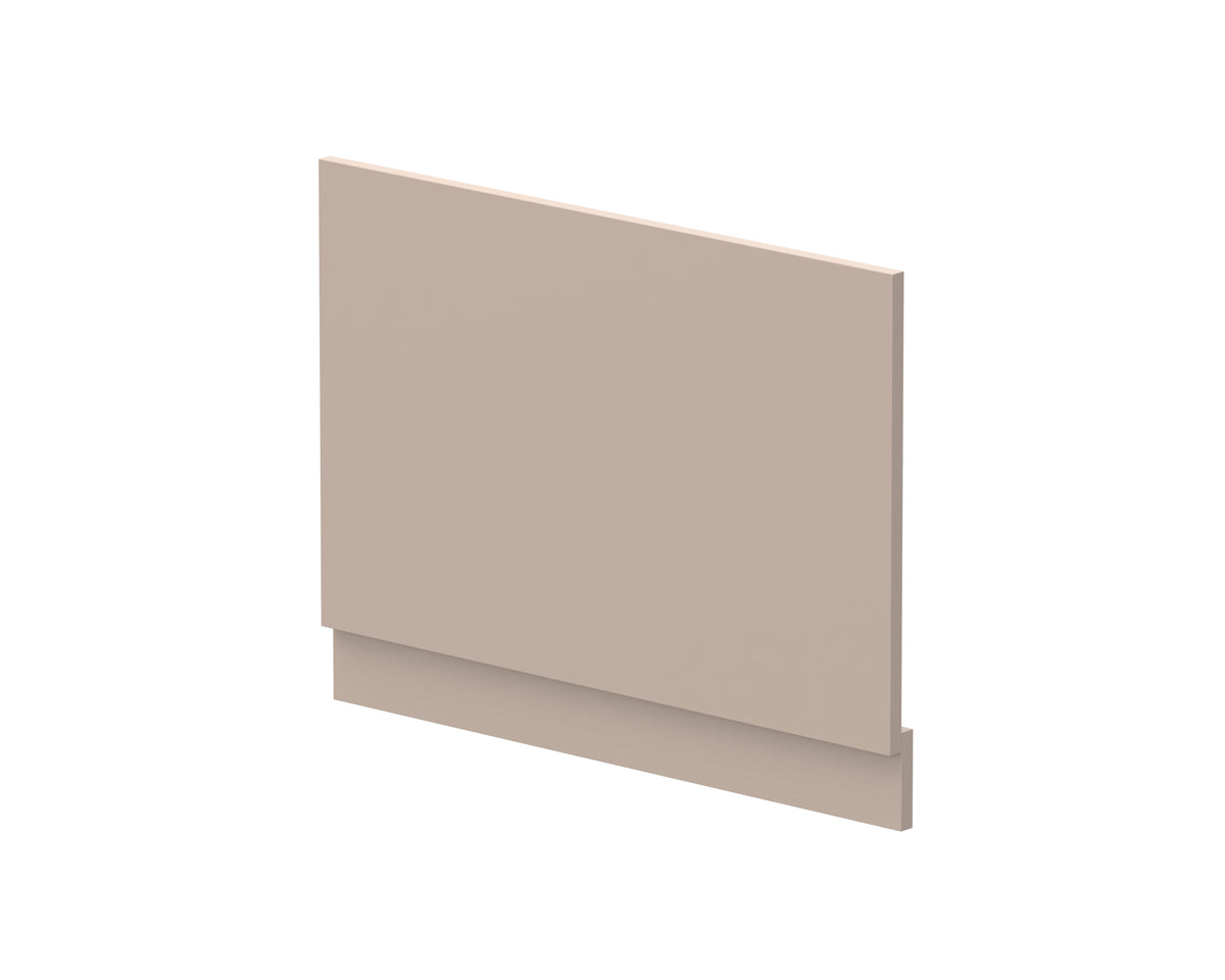 Modern Splash 750mm Soft Linen MFC Smooth Matt End Bath Panel
