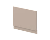 Modern Splash 750mm Soft Linen MFC Smooth Matt End Bath Panel