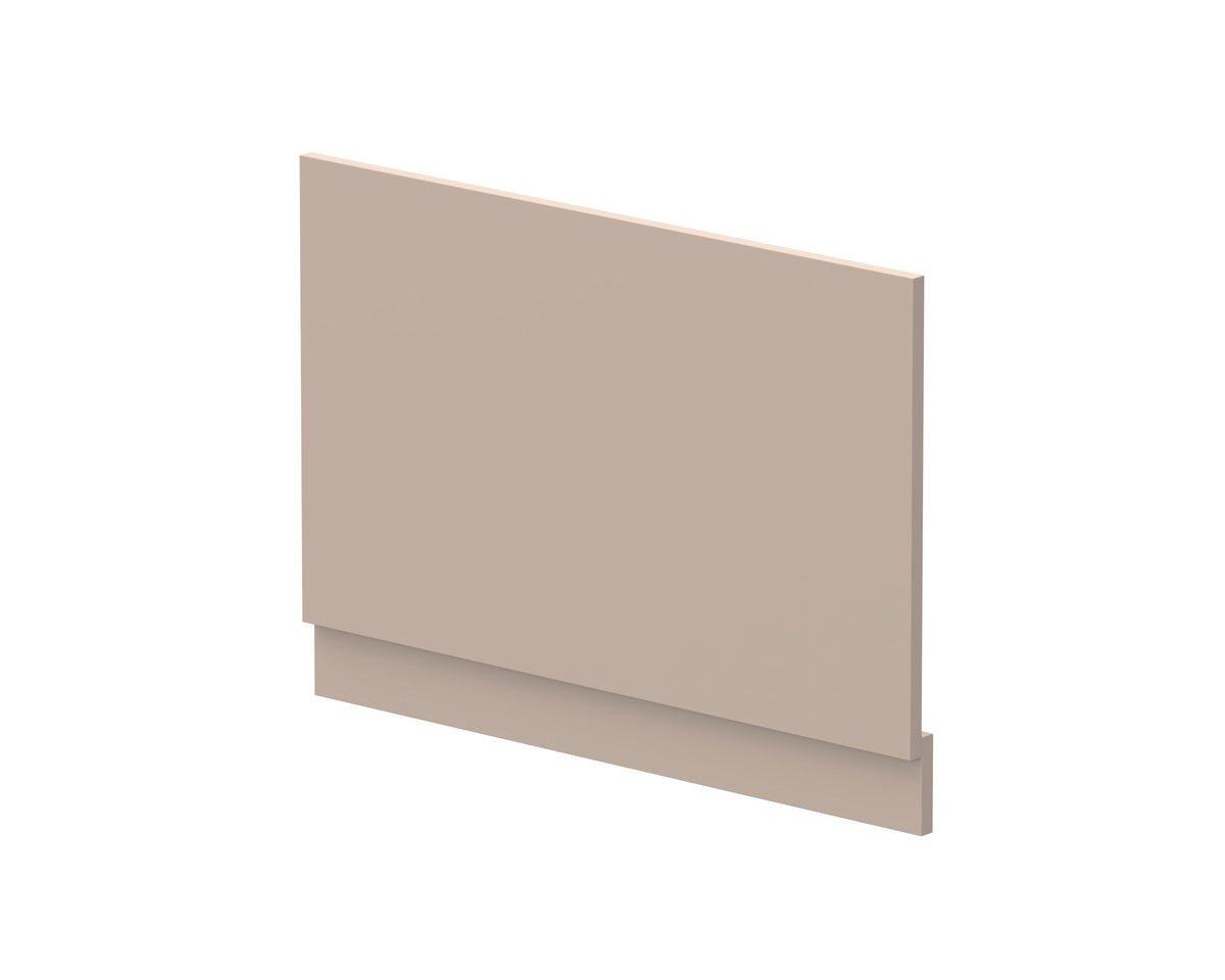Modern Splash 800mm Soft Linen MFC Smooth Matt End Bath Panel