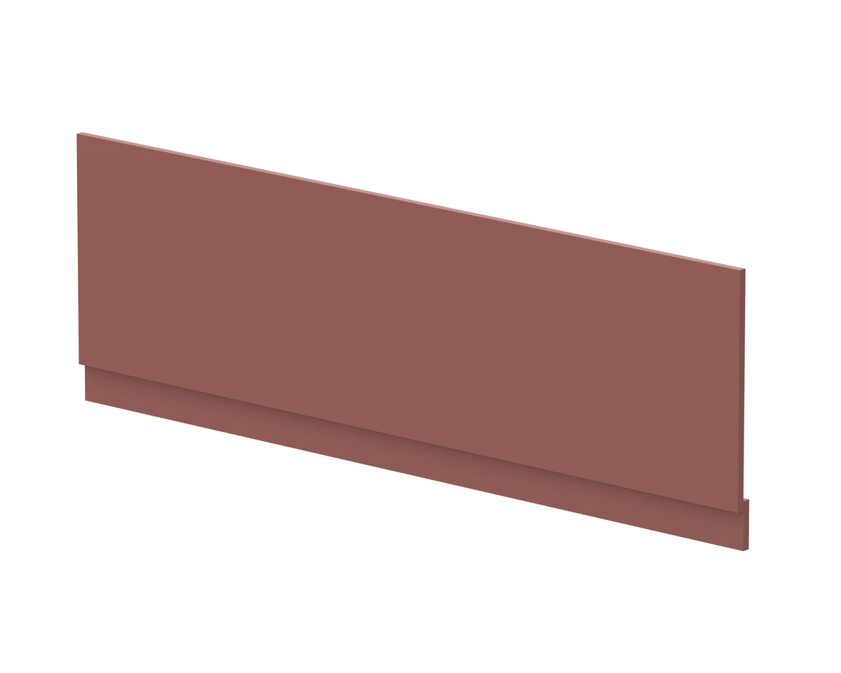 Modern Splash 1700mm Smoked Red MFC Smooth Matt Front Bath Panel