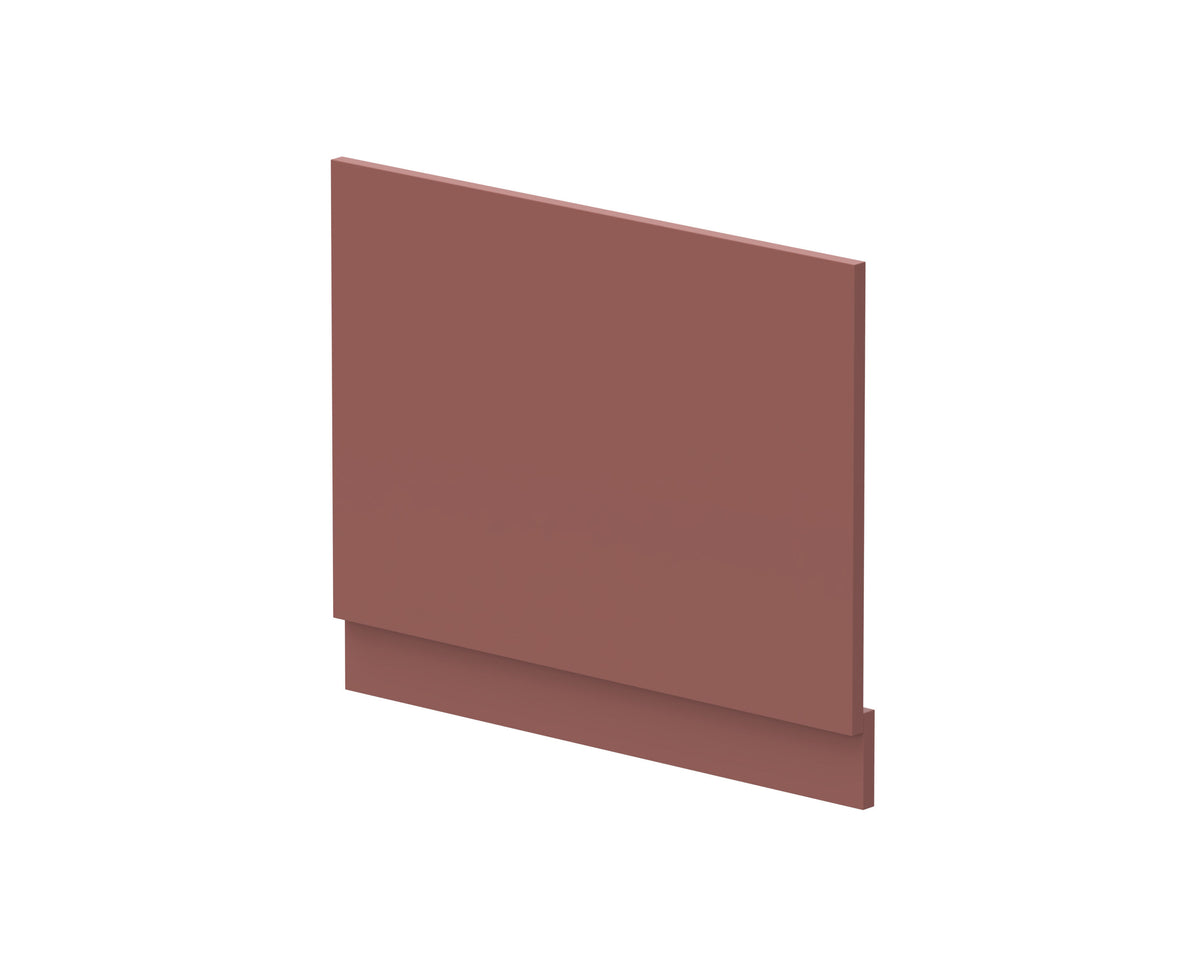 Modern Splash 700mm Smoked Red MFC Smooth Matt End Bath Panel