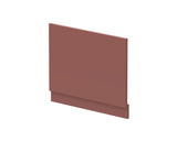 Modern Splash 700mm Smoked Red MFC Smooth Matt End Bath Panel