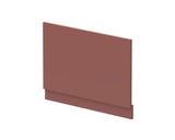 Modern Splash 800mm Smoked Red MFC Smooth Matt End Bath Panel