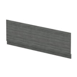 1800mm Anthracite Woodgrain MFC Front Bath Panel With Plinth
