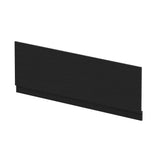 Modern Splash 1700mm Charcoal Black MFC Woodgrain Front Bath Panel With Plinth